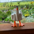 Funny Middle Finger Duck Desk Decor