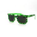 5 Color Fashion Sunglasses Action Game Toys for children kids Minecrafter Square Glasses