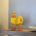 Funny Middle Finger Duck Desk Decor