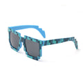 5 Color Fashion Sunglasses Action Game Toys for children kids Minecrafter Square Glasses