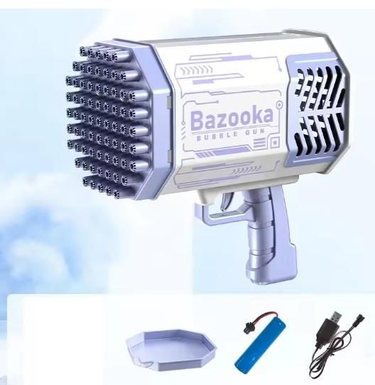 Automatic Soap Based Bubble Machine Gun