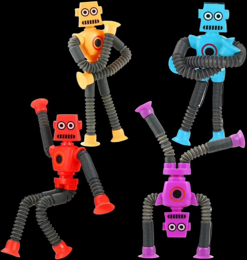 Suction Cup Stress Relief Pop Tubes