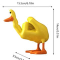 Funny Middle Finger Duck Desk Decor