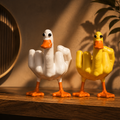 Funny Middle Finger Duck Desk Decor