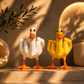 Funny Middle Finger Duck Desk Decor