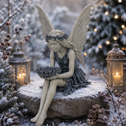 Garden Angel Fairy Statue Ornament